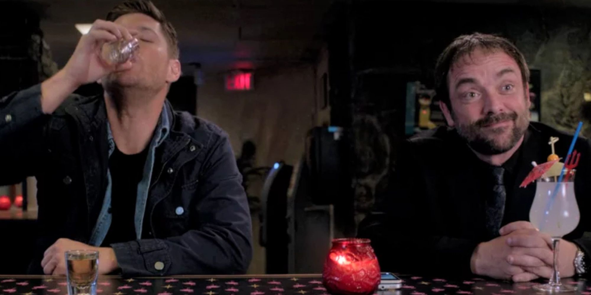 Supernatural Dean Winchester and Crowley Season 10 Episode 2