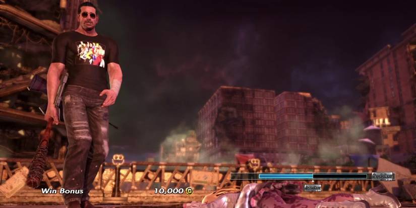 The Walking Dead's Negan Stands Over His Opponent in Tekken 7