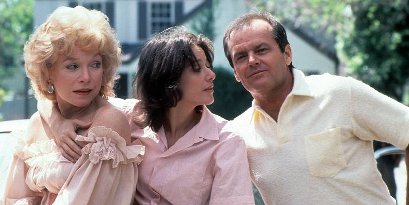 Shirley MacClaine, Debra Winger, and Jack Nicholson in Terms of Endearment