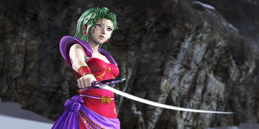 Terra Branford of Final Fantasy 6 as she appears in Dissidia NT
