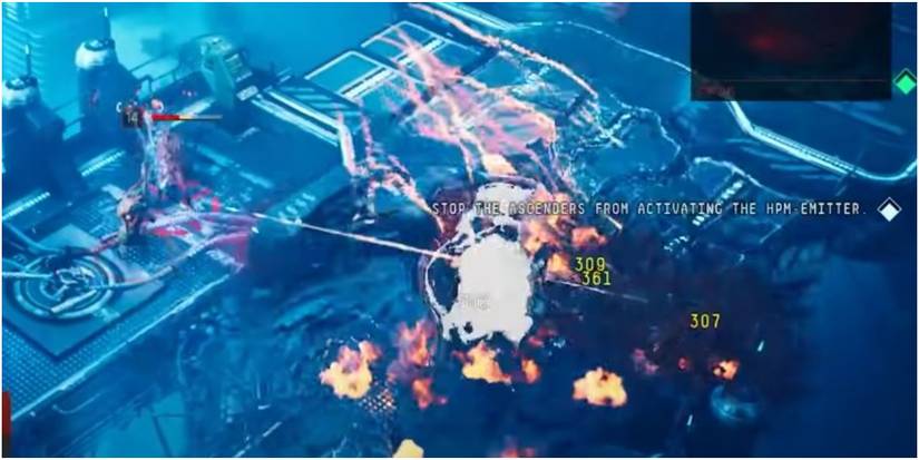 The Ascent Wiping Out A Group Of Opponents With The Homing MIM