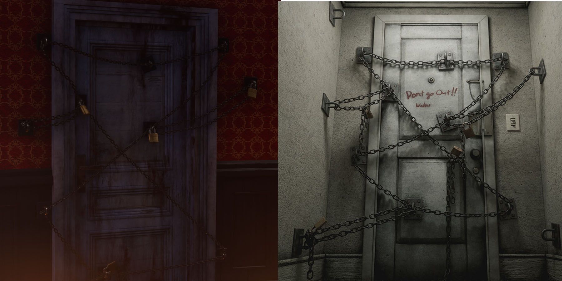The Door in Swansong versus Silent Hill