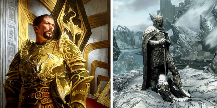 The Elder Scrolls Tiber Septim Talos Shrine in Skyrim