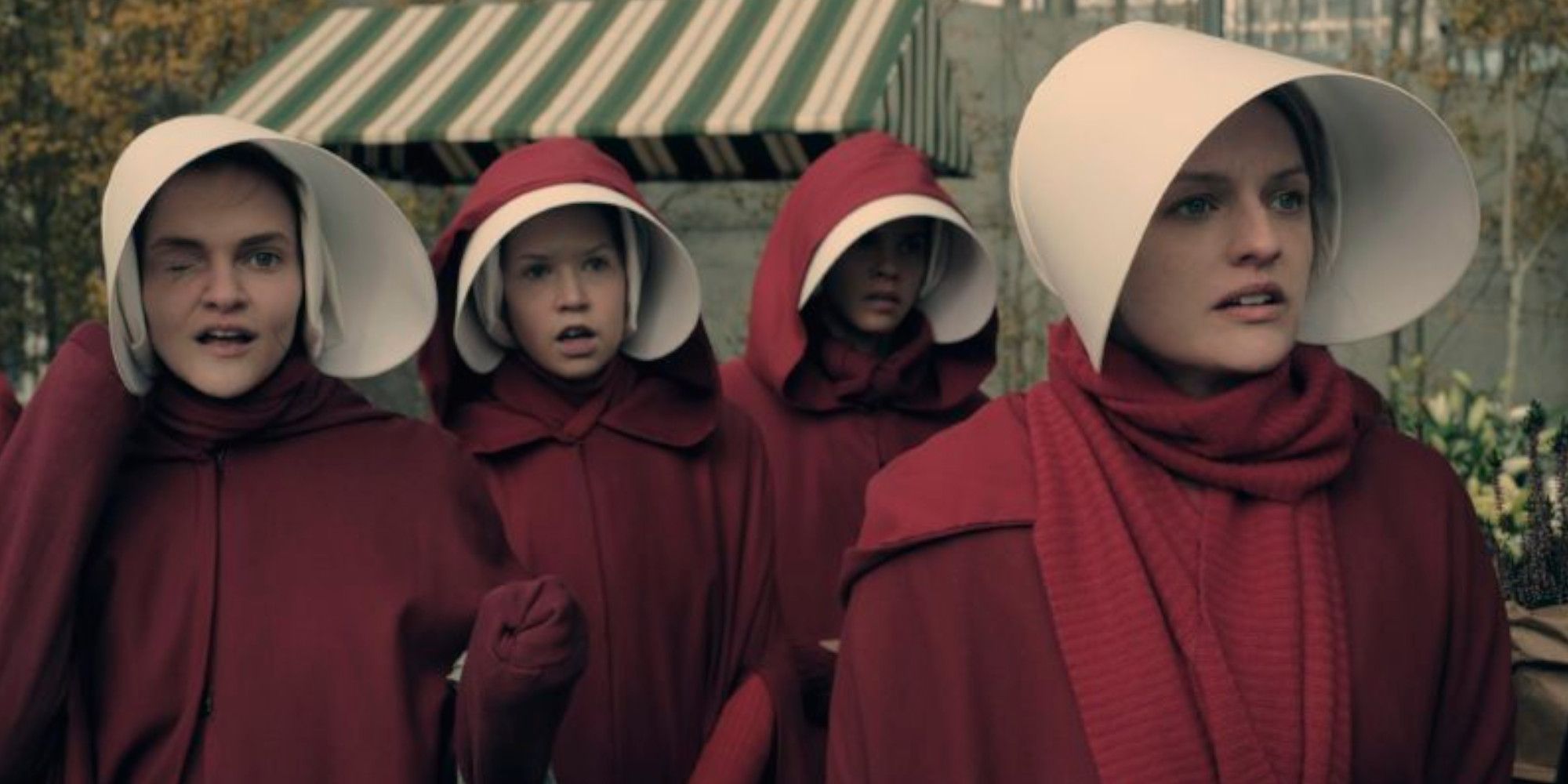 The Handmaids Tale Offred and her fellow handmaids