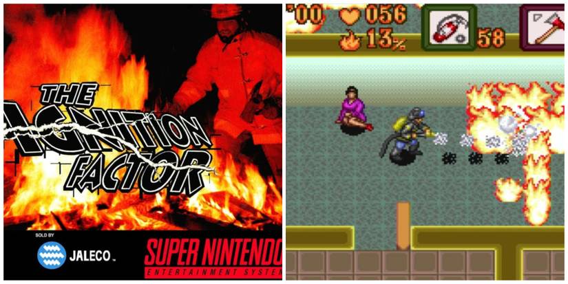 The Ignition Factor SNES Box Art & Gameplay 