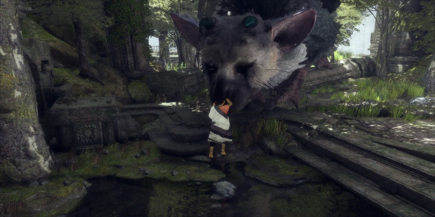 The Last Guardian Trico Nuzzle