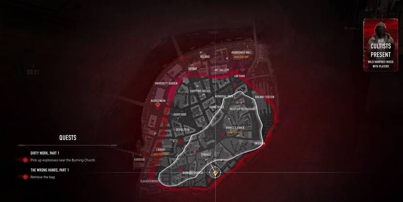 The Map of Prague in Bloodhunt