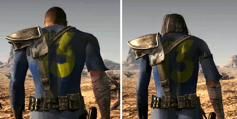Fallout 1 male and female vault dweller ending cutscene