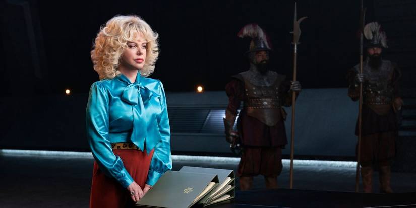 production still from The Pentaverate