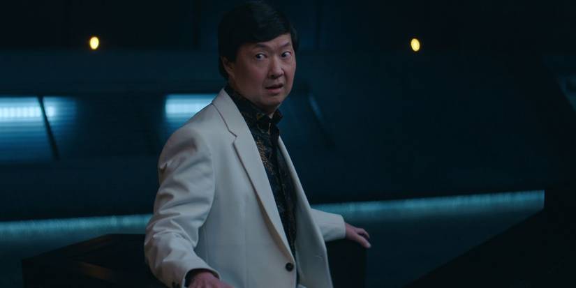 Production still from The Pentaverate