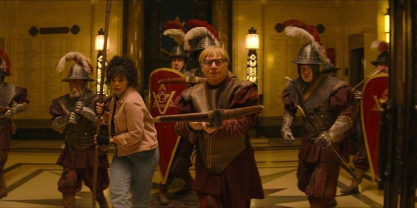 Production still from The Pentaverate