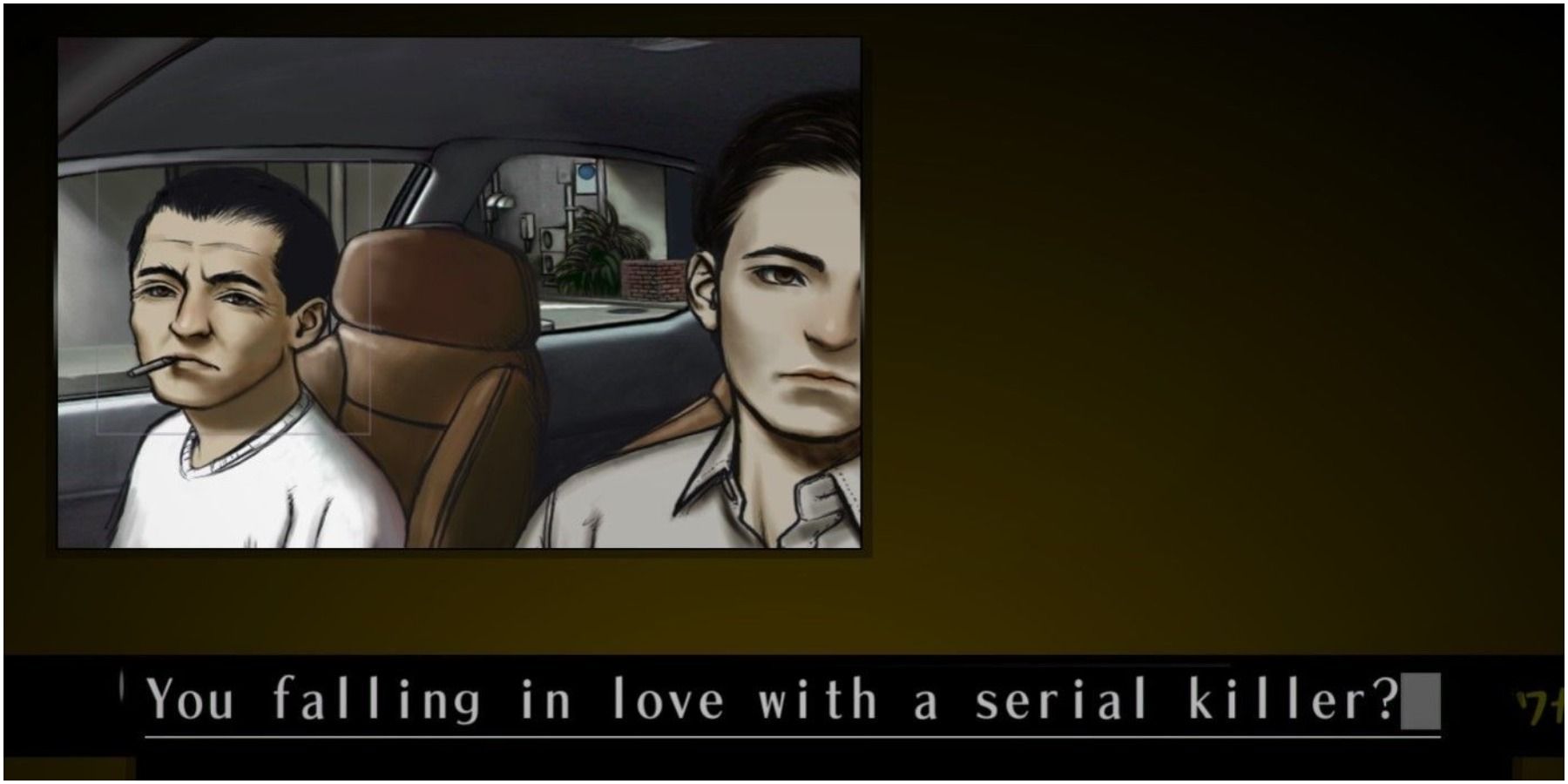 The Silver Case conversation gameaplay