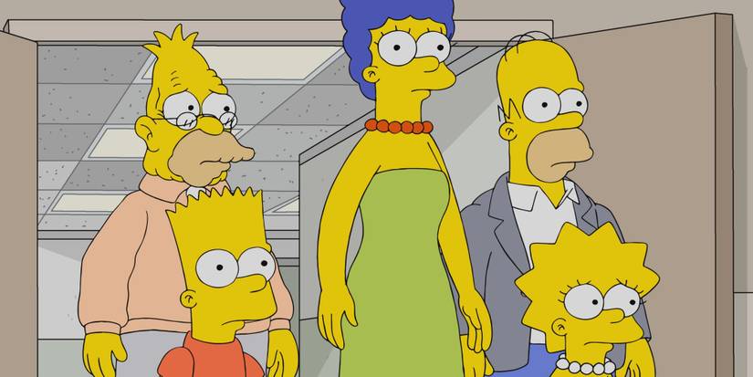 The Simpsons in a season 33 episode