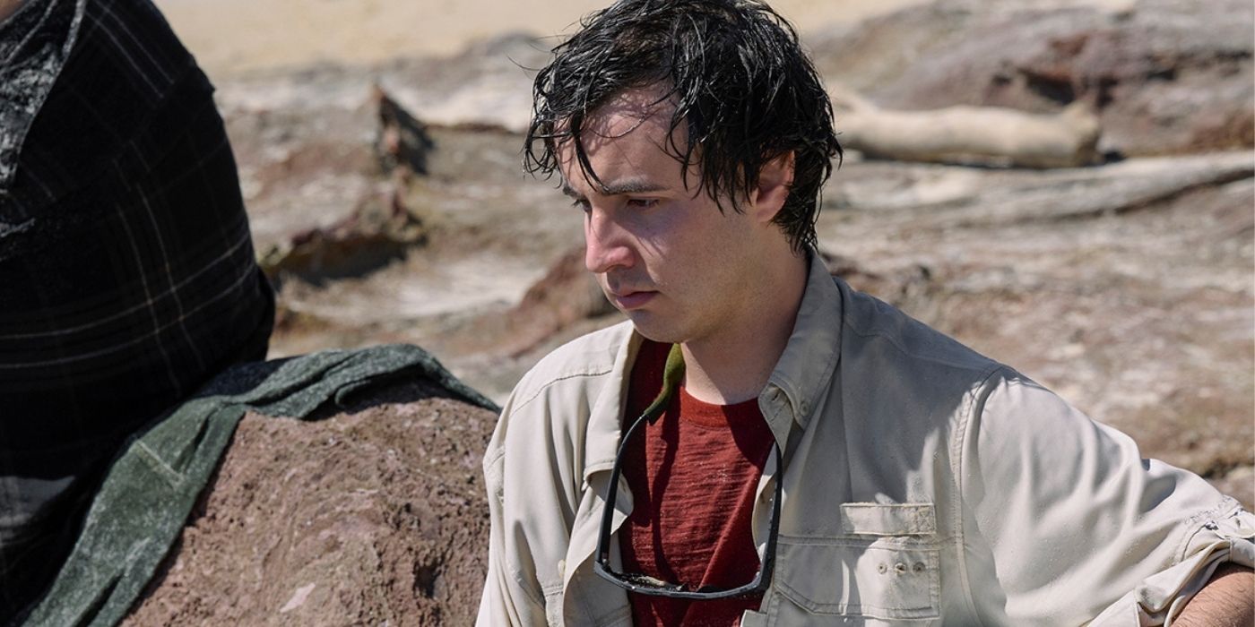 production still of Josh in The Wilds