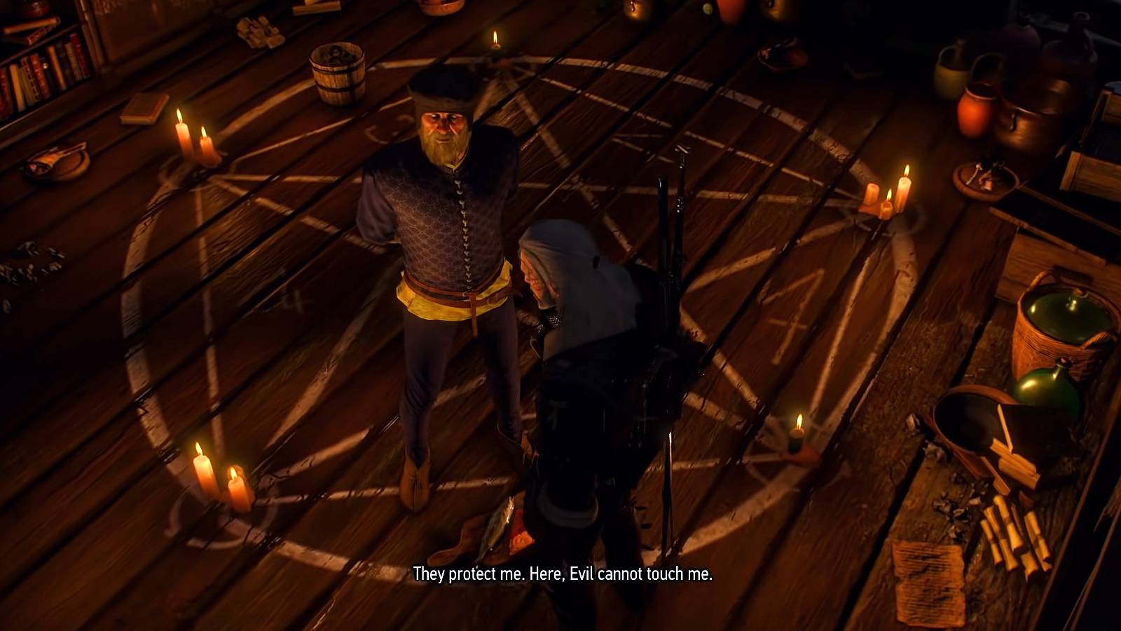 The Witcher 3 Professor Shakeslock Whatsoever a Man Soweth quest Hearts of Stone