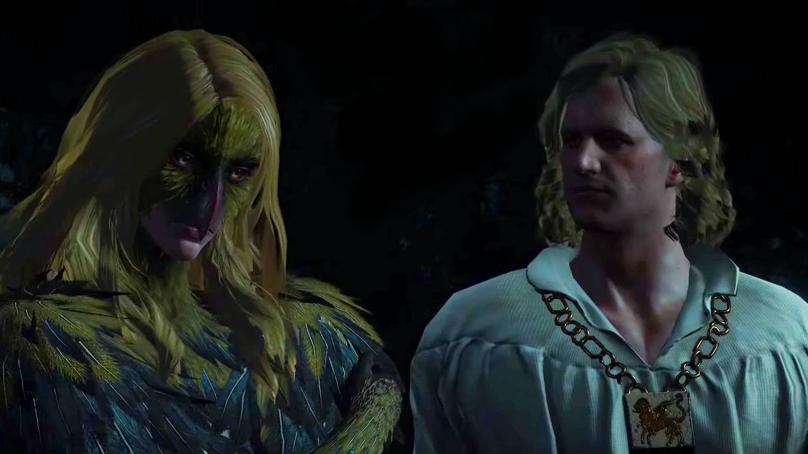 The Witcher 3 Guillaume and Vivienne