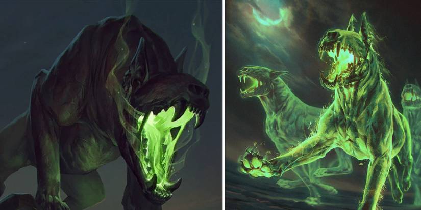 witcher barghests cards