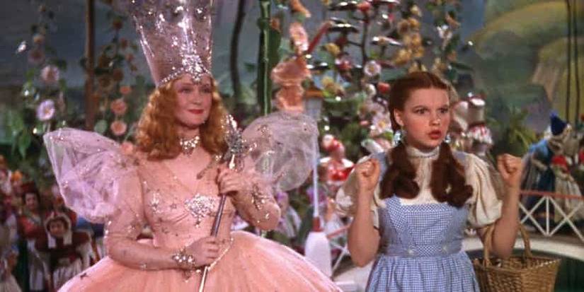 The Wizard of Oz Glinda and Dorothy