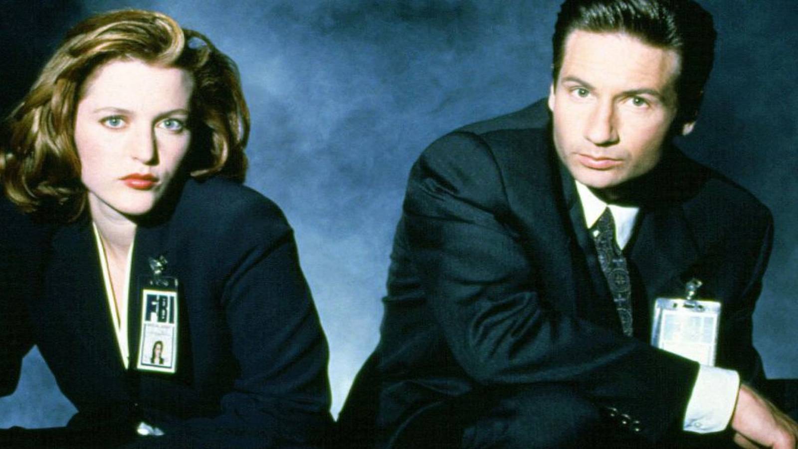 Gillian Anderson and David Duchovny