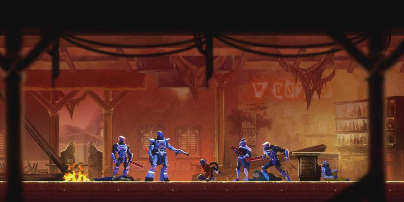 They Always Run - Surrounded by enemies