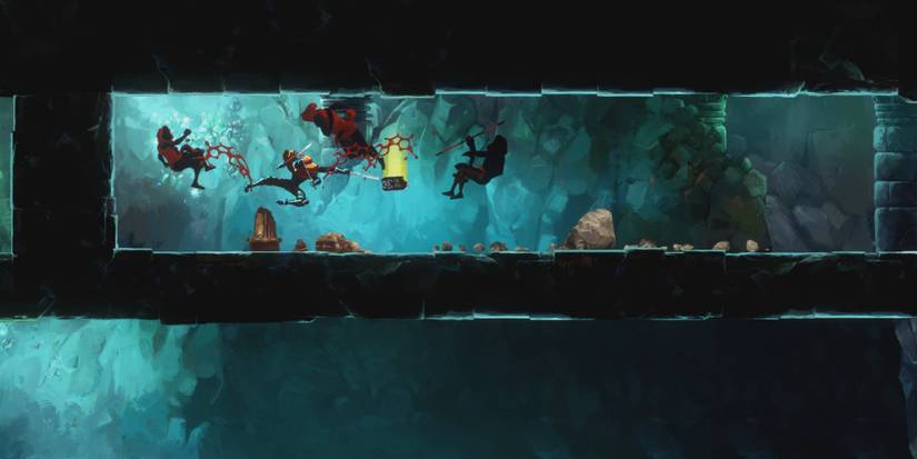 They Always Run - Three Enemies getting attacked