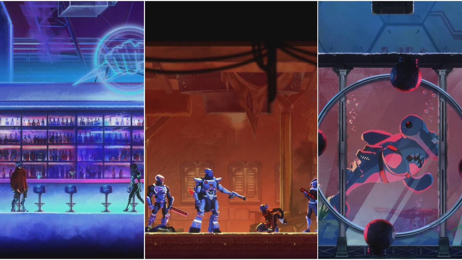 They Always Run - 3 joined images