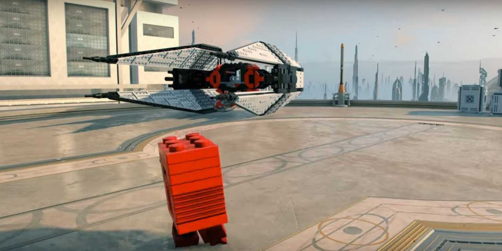 Kylo Ren's Tie Whisperer from LEGO Star Wars: The Skywalker Saga