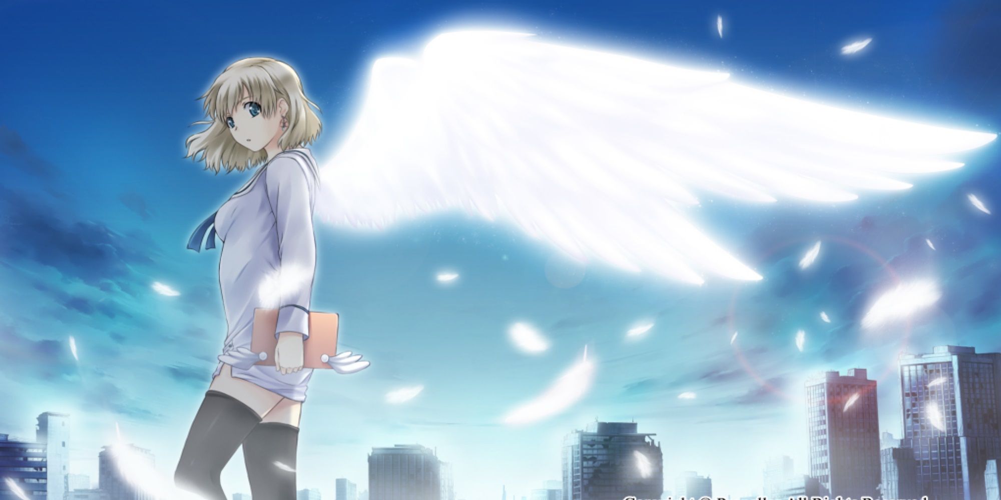 Tokyo Babel - Character with Angel Wings