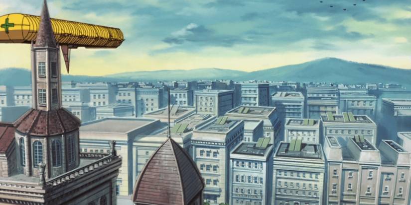 Turn A Gundam Bird's eye view of Nocis