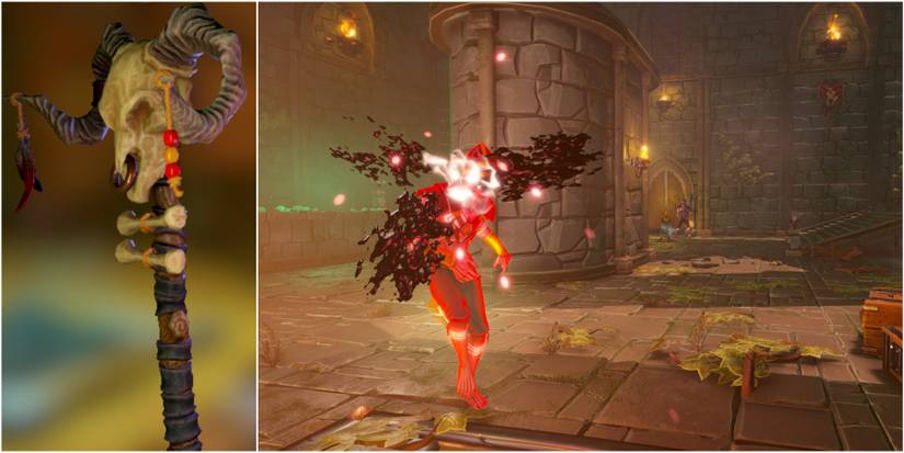 Undead Scepter weapon in Ziggurat 2