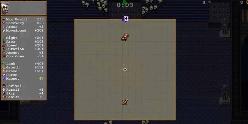 Getting the Randomazzo in Gallo Tower in Vampire Survivors