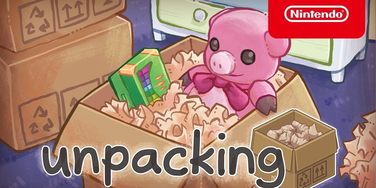 Unpacking Title Image With Nintendo Logo