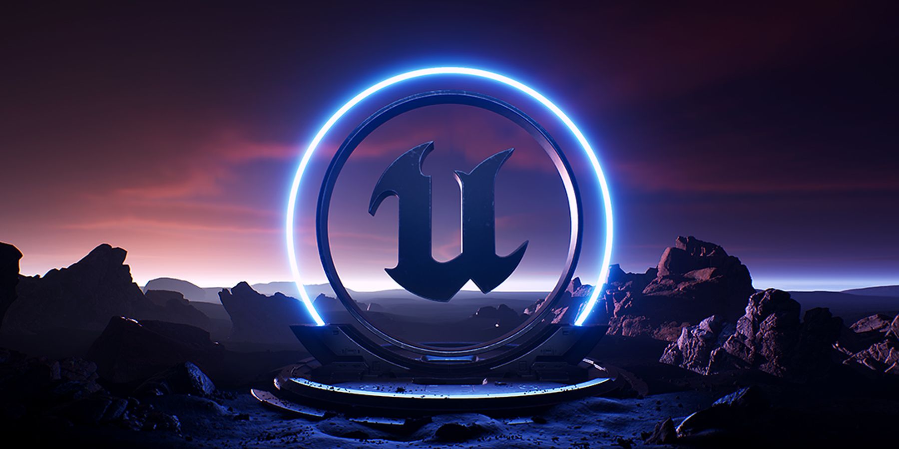 Unreal Engine 5 logo graphic