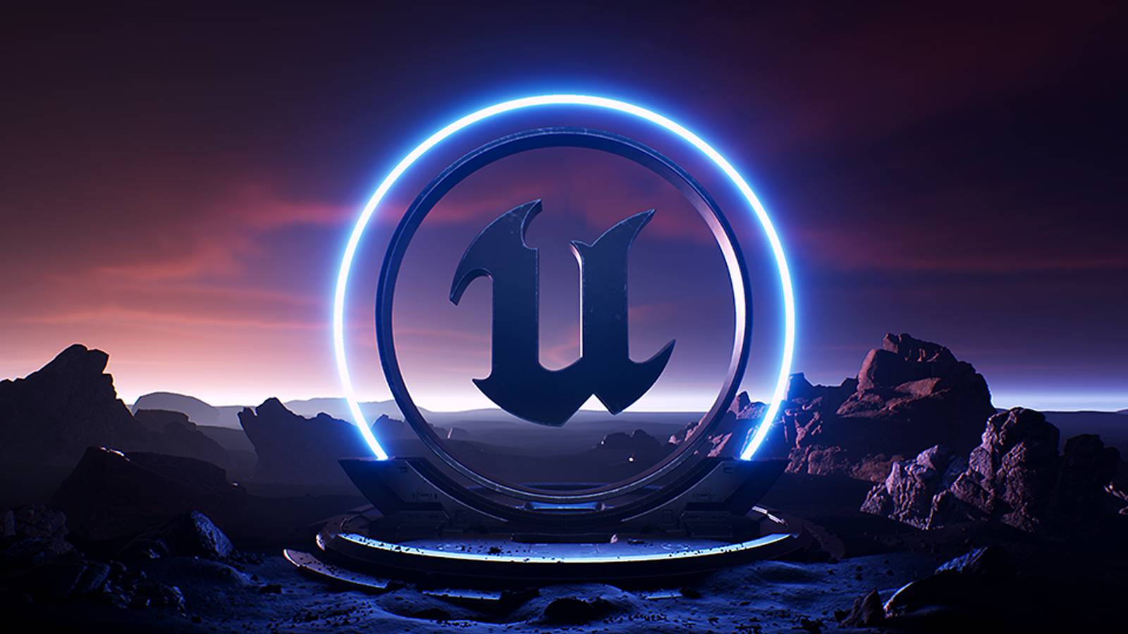 Unreal Engine 5 logo graphic