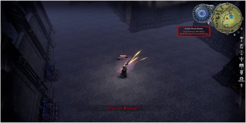 V Rising Attacking With A Thousand Spears Inside The Castle