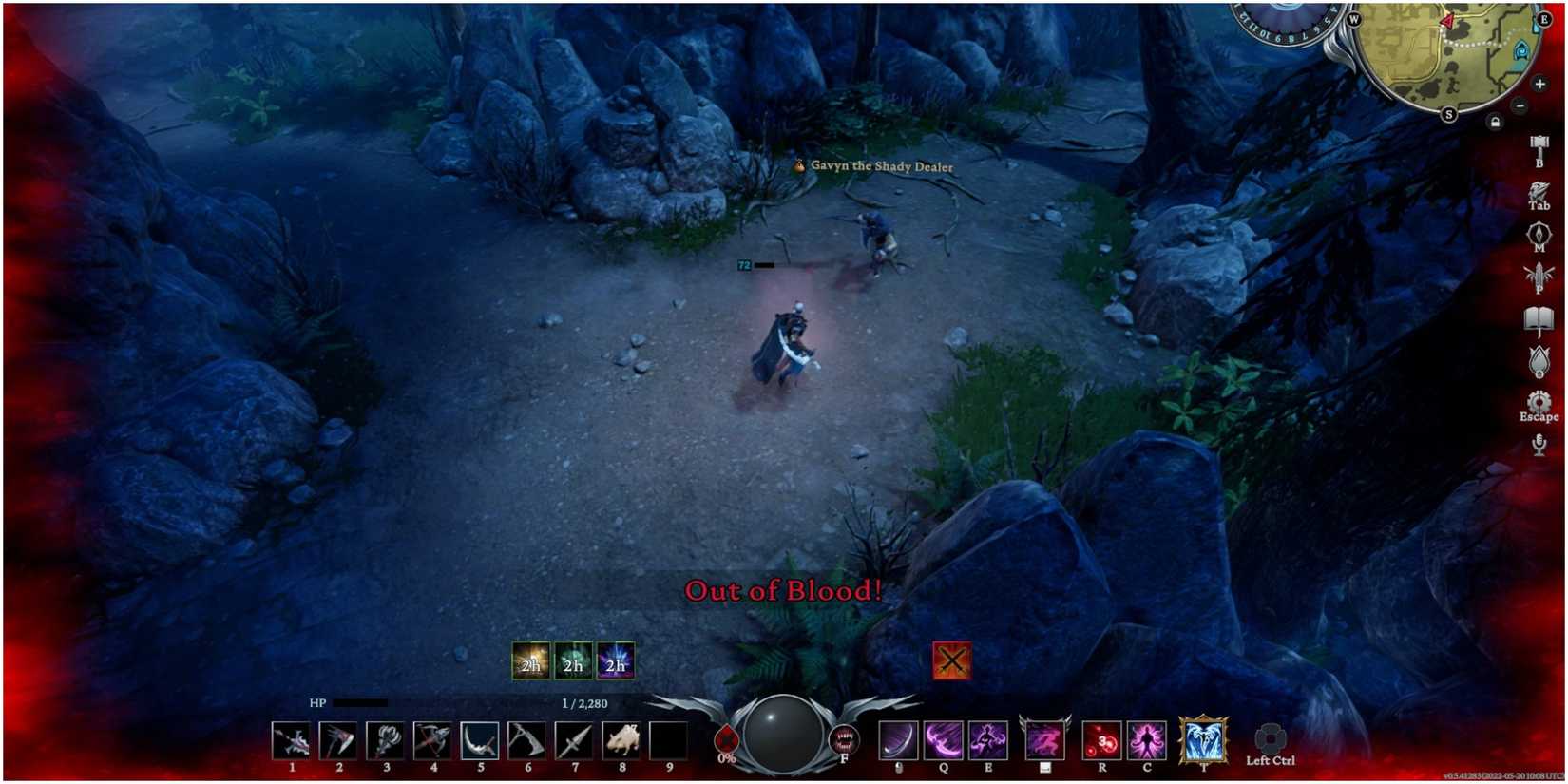 V Rising Getting Into A Fight With Low Health