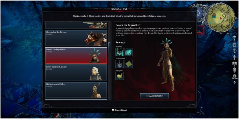 V Rising Tracking Down Polora