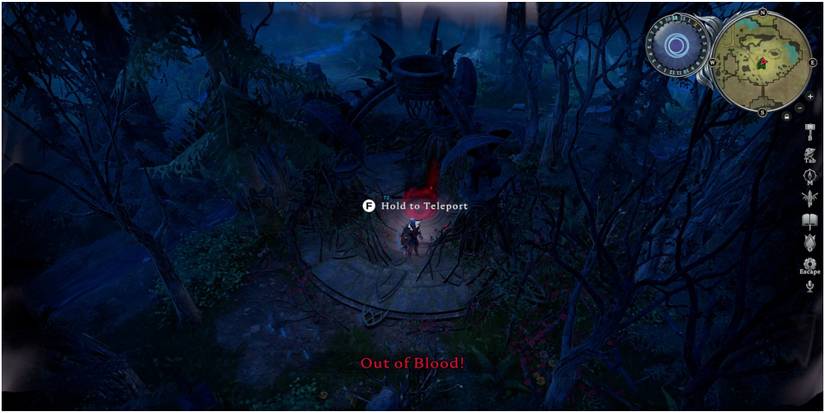 V Rising Using A Vampire Waypoint