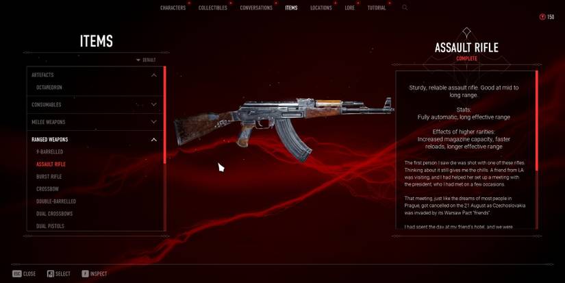 Vampire the Masquerade Bloodhunt_Weapons_Assault Rifle