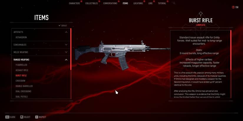 Vampire the Masquerade Bloodhunt_Weapons_Burst Rifle