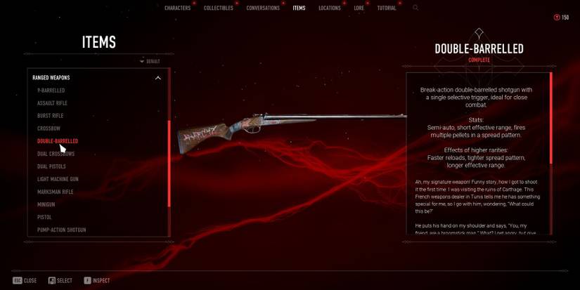 Vampire the Masquerade Bloodhunt_Weapons_Double Barrelled Shotgun