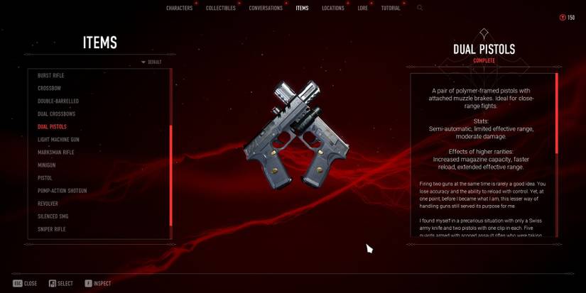 Vampire the Masquerade Bloodhunt_Weapons_Dual Pistols