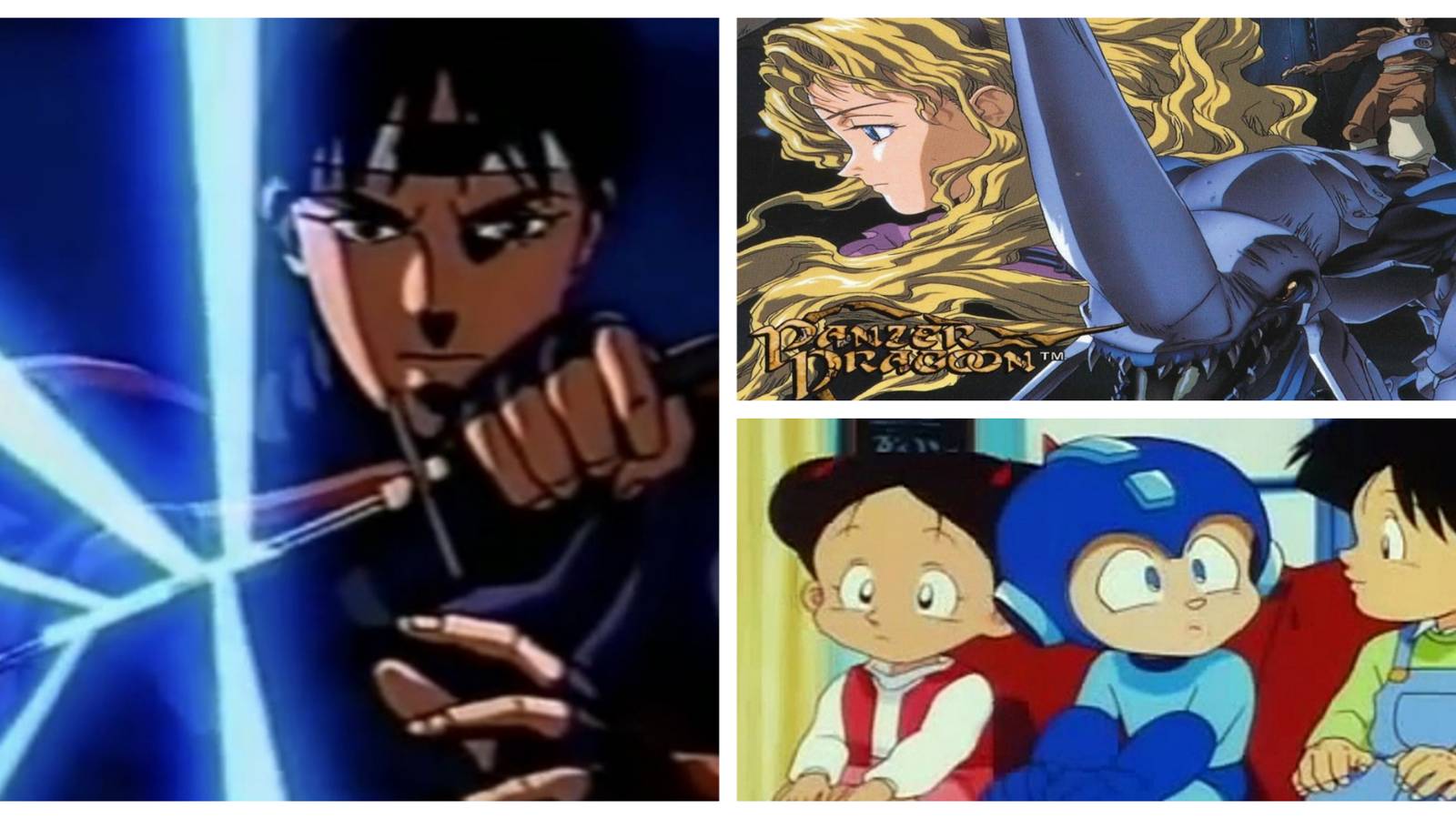 Video Game OVAs Ninja Gaiden Panzer Dragoon Megaman