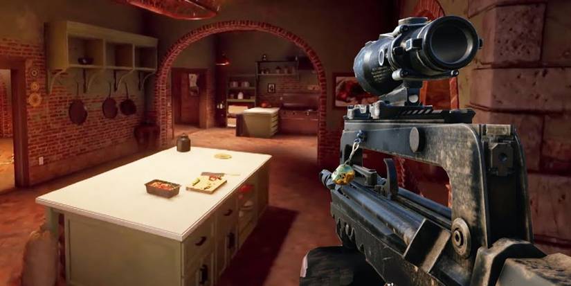 Villa - Line of Sight to the Hallway