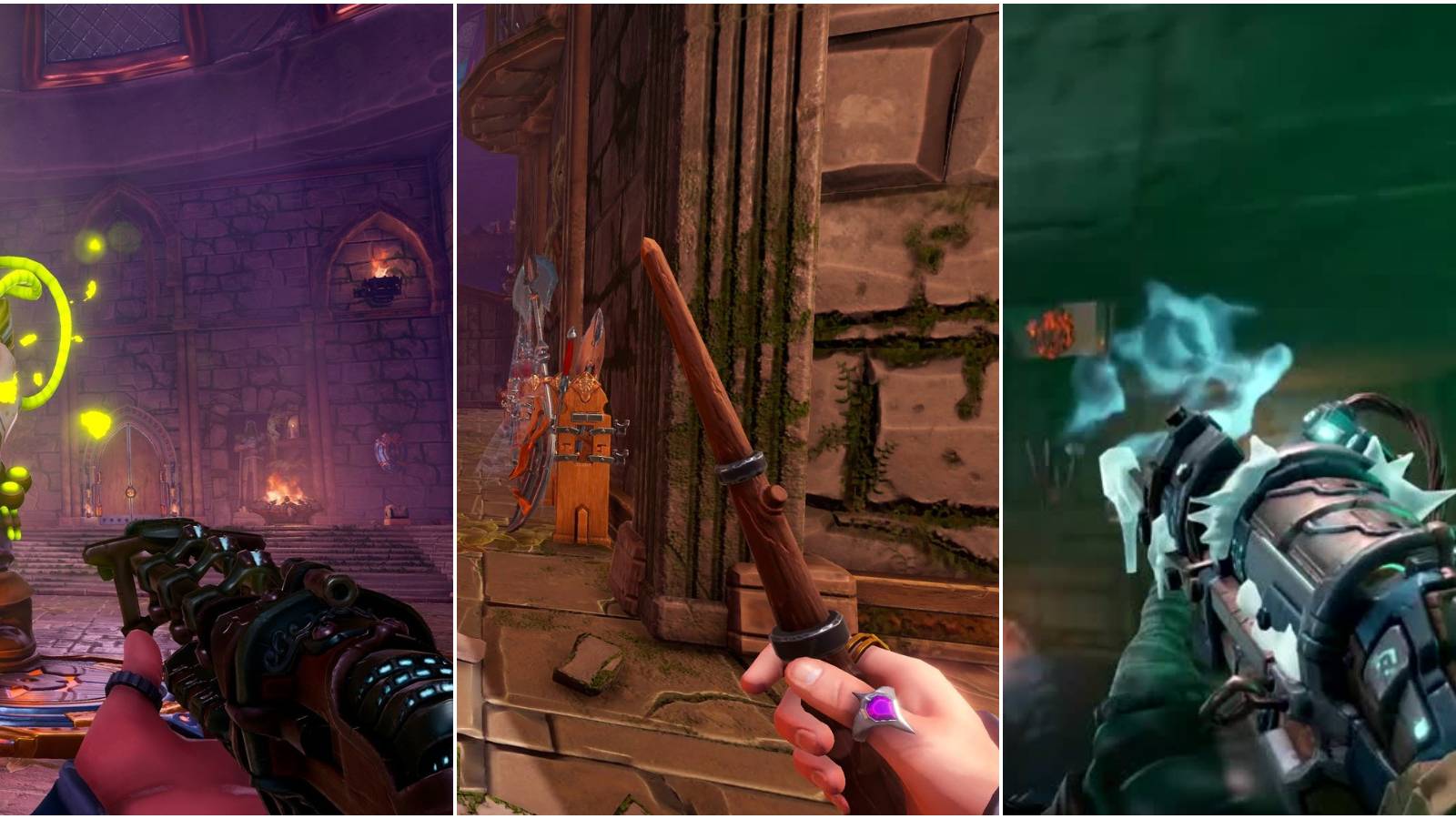 Showcase of various Weapons in Ziggurat 2