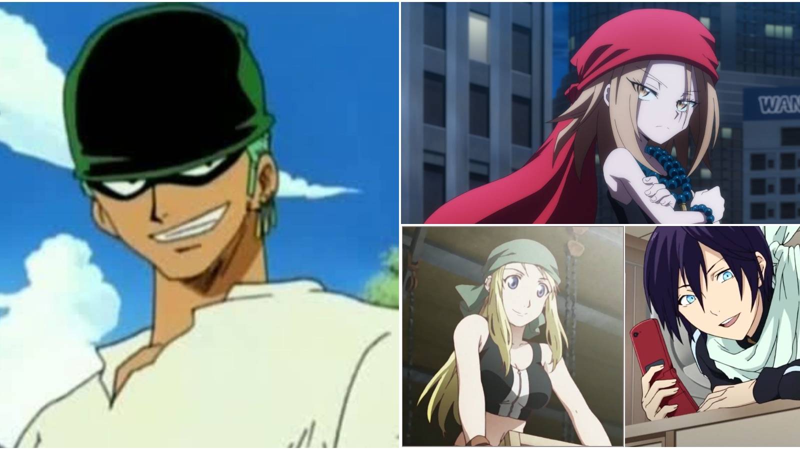 Roronoa Zoro One Piece Annya Kyoyama Shaman King Winry Rockbell Fullmetal Alchemist Brotherhood Yato Noragami