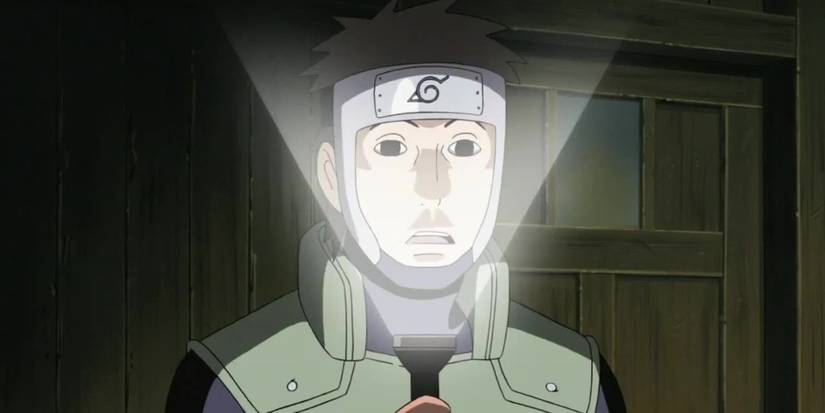 Yamato Scaring Naruto