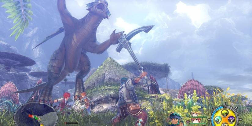 Ys 8 Lacrimosa of DANA fight