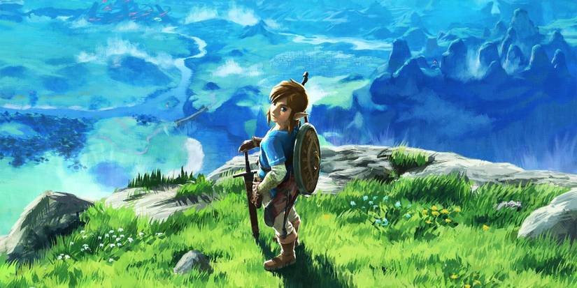 Zelda Breath of the Wild Glitch Shows What's Outside the Map's Borders
