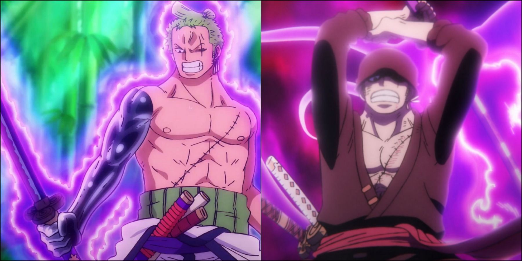 Update , Oden carrying zoro's size swords , Zoro carrying original size Enma  , Zoro carrying King's swords coz why not : r/OnePiece